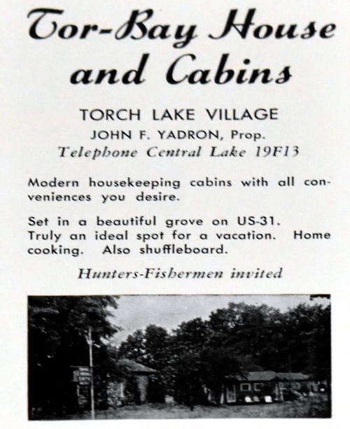 Torch Bay Inn and Cottages - Print Ad (newer photo)